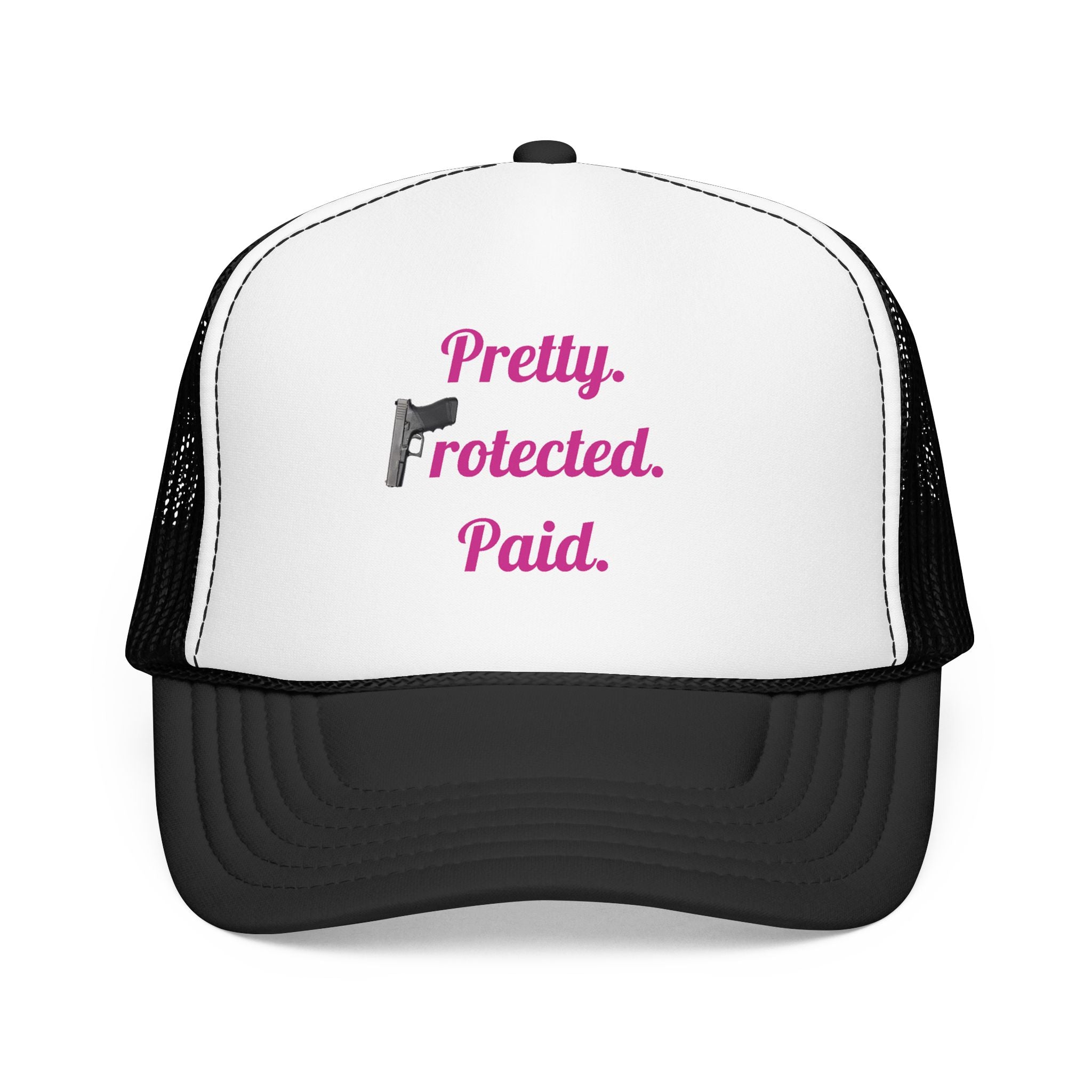 Pretty Protected Paid Trucker Hat
